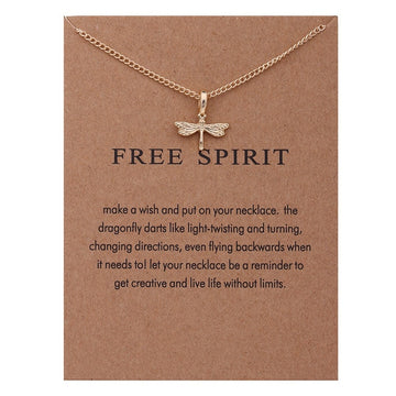 Free Spirit Tiny Charm Necklace