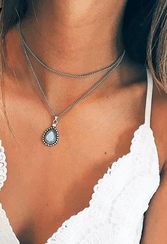 Tear Drop Necklace