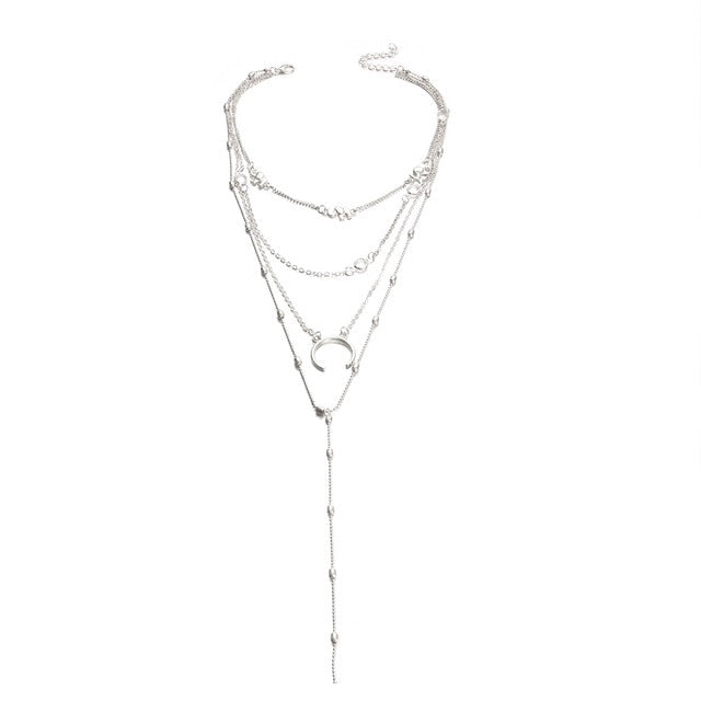 Layered Chain Necklaces