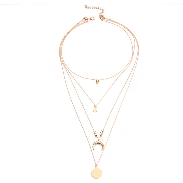 Layered Chain Necklaces