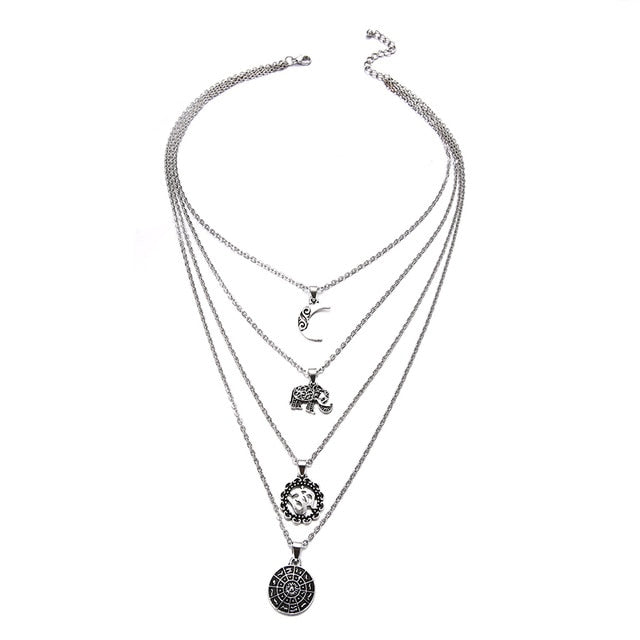 Layered Chain Necklaces