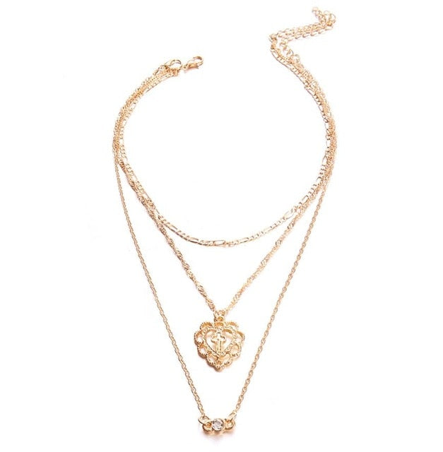 Layered Chain Necklaces