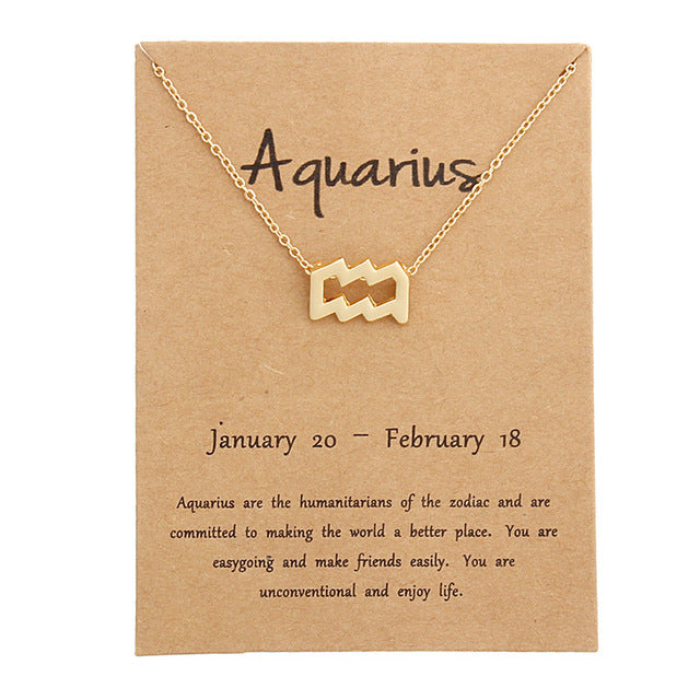 Astrology Charm Necklaces