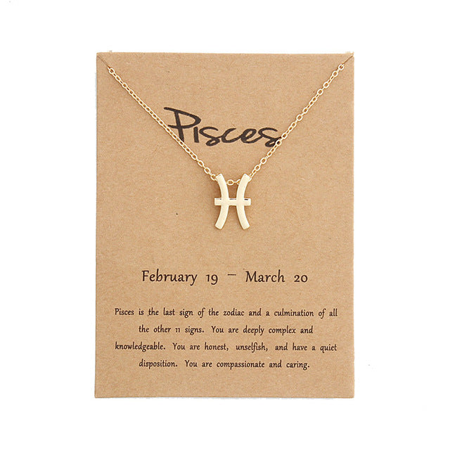 Astrology Charm Necklaces