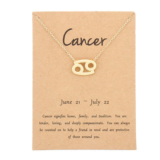Astrology Charm Necklaces