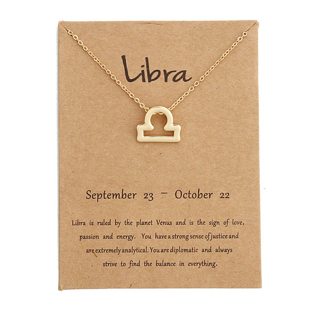Astrology Charm Necklaces