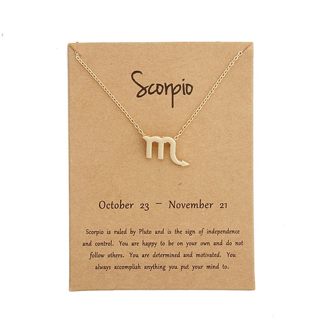 Astrology Charm Necklaces