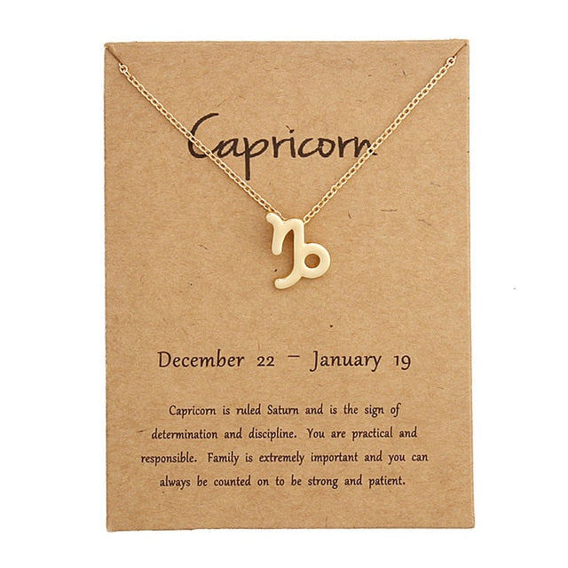 Astrology Charm Necklaces