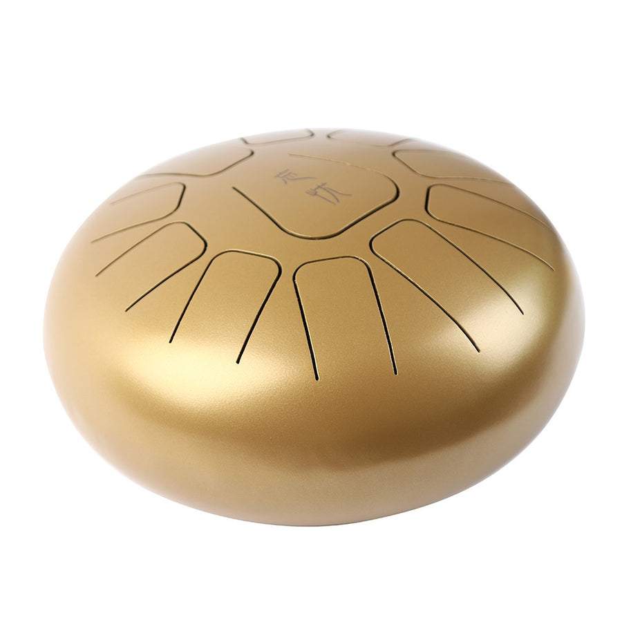 10 Inch Steel Tongue Drum & Mallets (Multiple Colors)